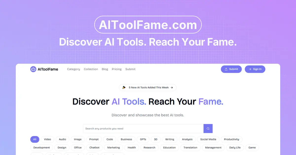 AIToolFame product image