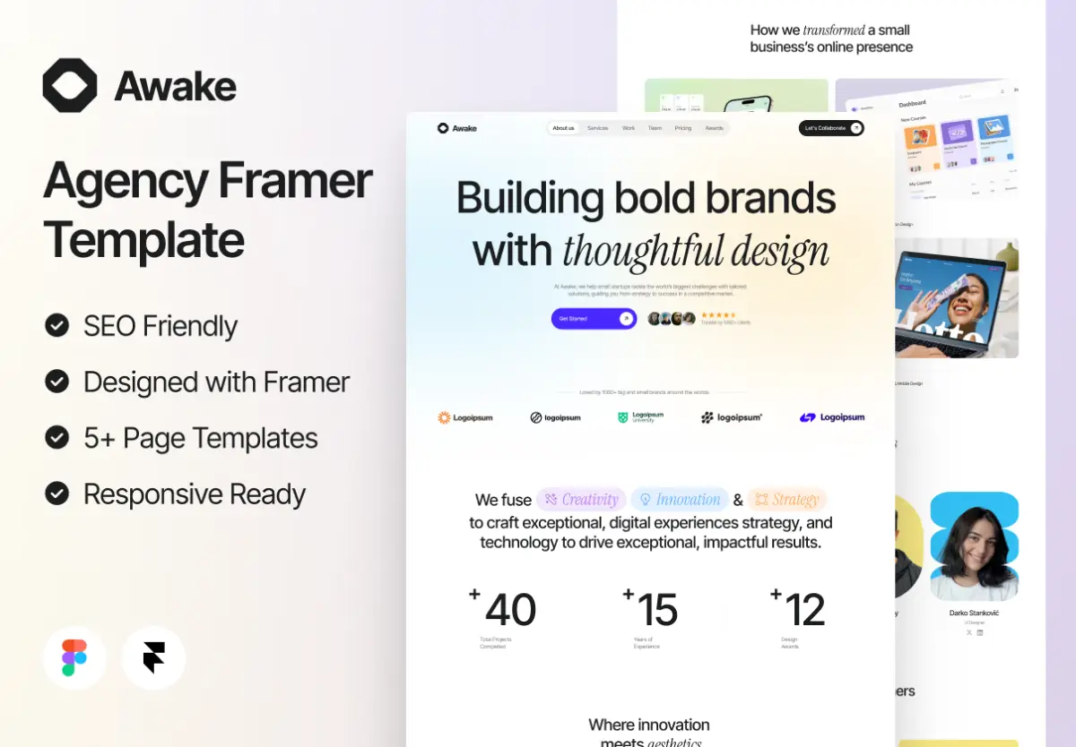 Framer Templates & Themes image number 01