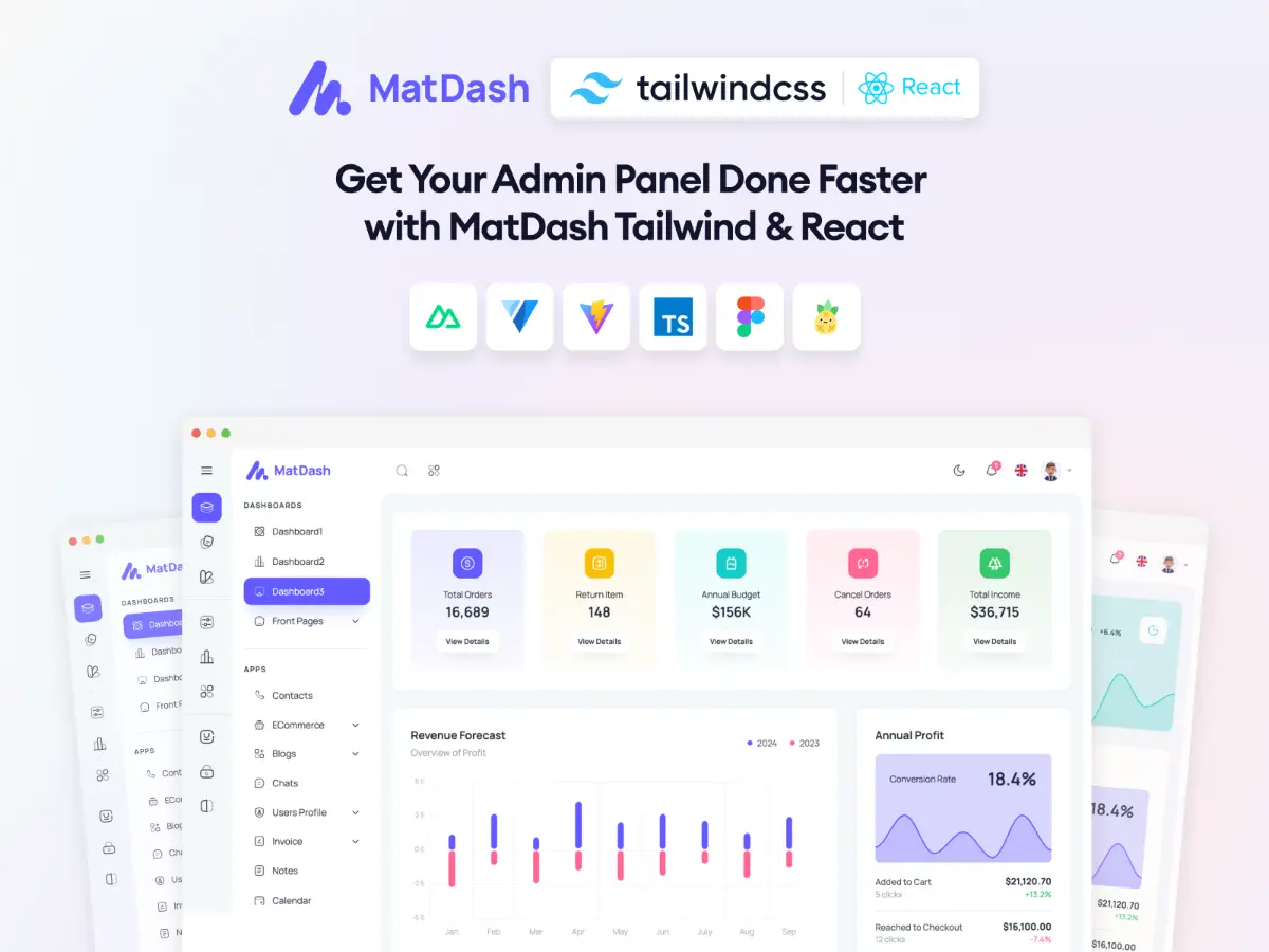 Shadcn Dashboards image number 11