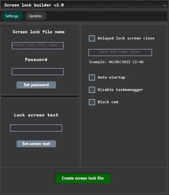 Screen lock builder for windows image number 11