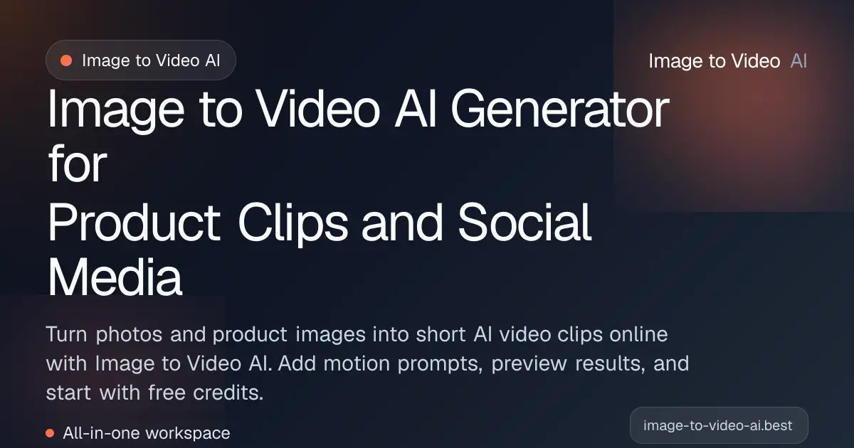 Image to Video AI image number 01