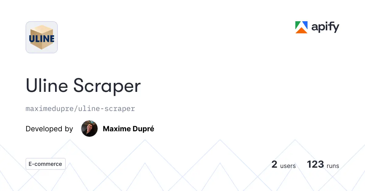 Uline Scraper product image