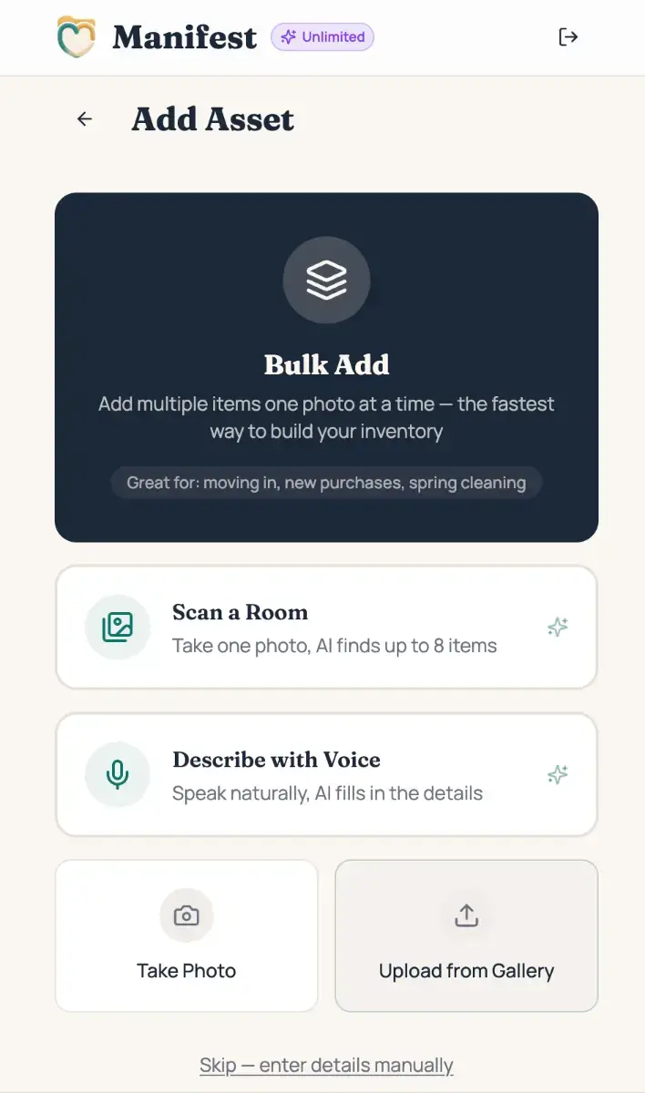 Manifest: Home Inventory App image number 21