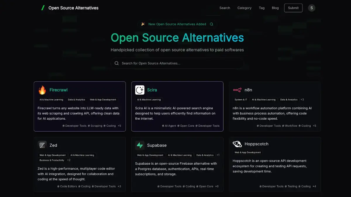 Open Source Alternatives image number 11