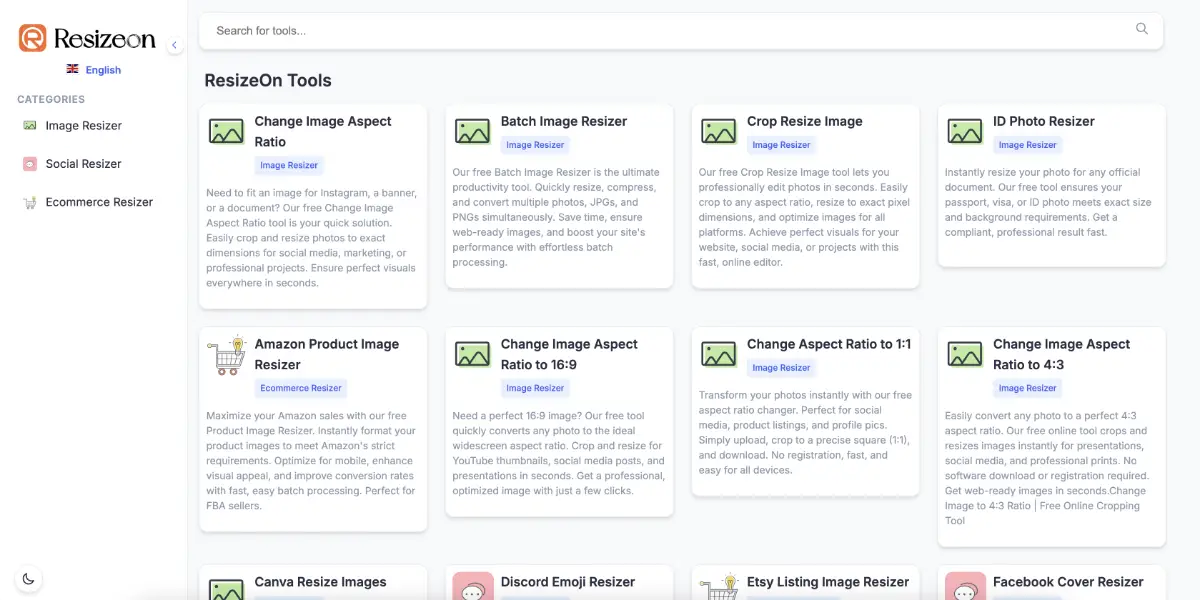 ResizeOn product image