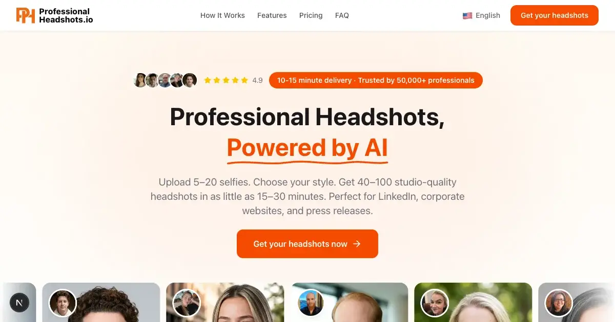 ProfessionalHeadshotio.io product image