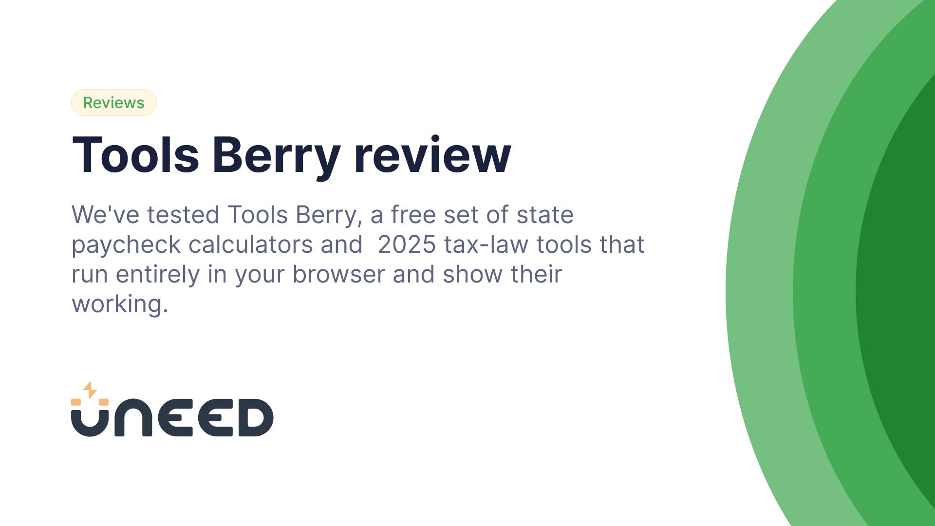 Tools Berry Review - Tax Math That Shows Its Work